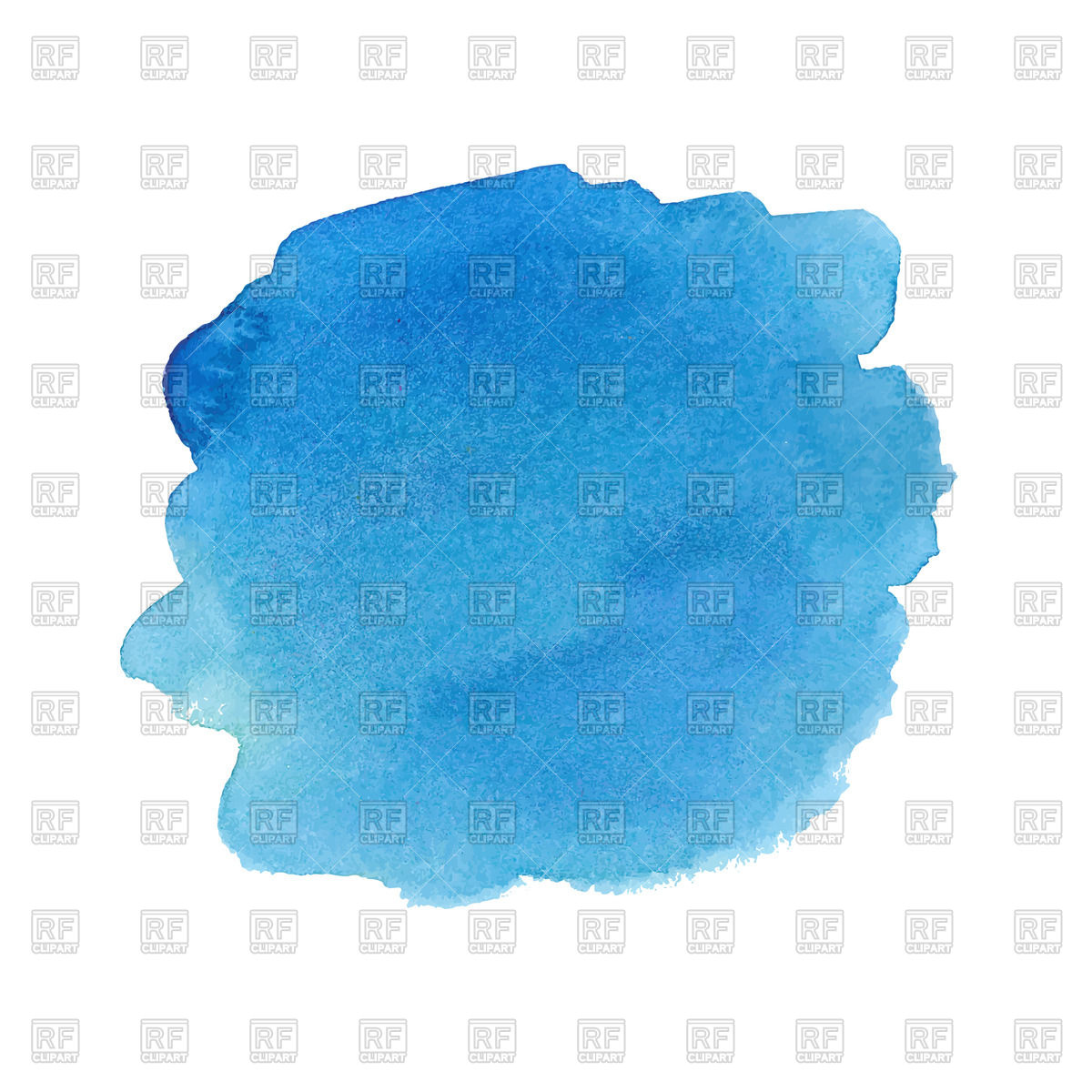 1200x1200 Blue Watercolor Spot Vector Image Vector Artwork Of Design