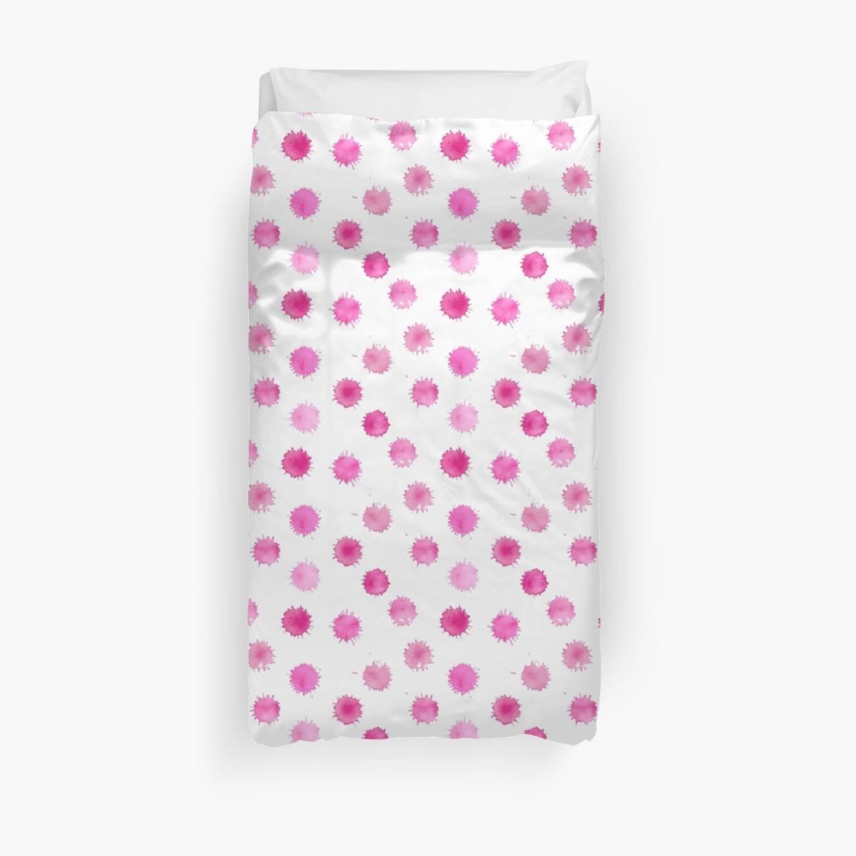 1200x1200 Watercolor Splash Pink Duvet Covers By Fruestig Redbubble