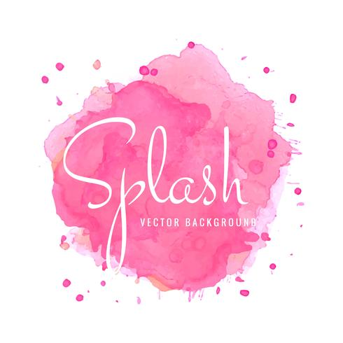 490x490 Abstract Pink Watercolor Splash Background