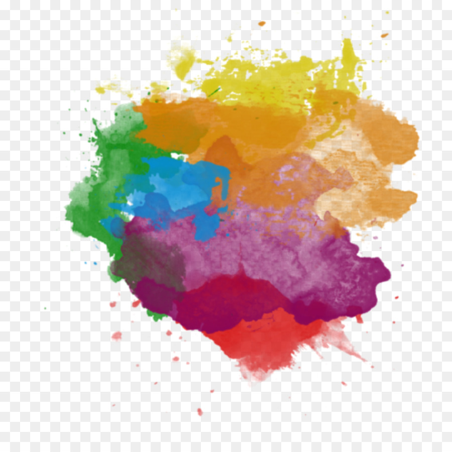 900x900 Download Watercolor Painting Clip Art Color Splash