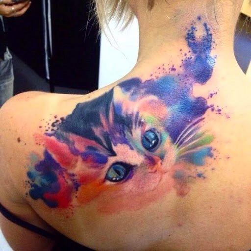 512x512 How Is A Watercolor Tattoo Done