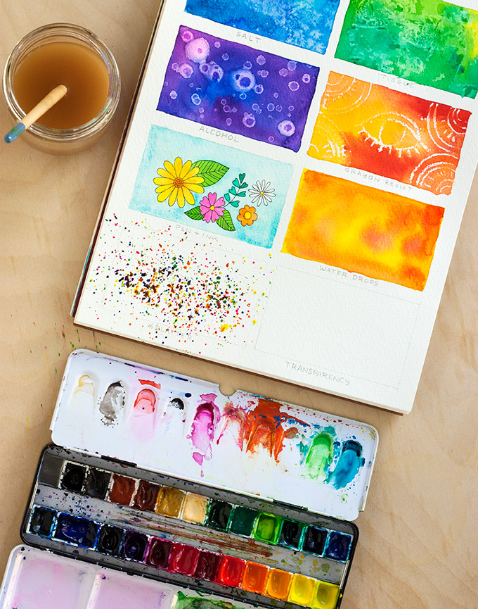 680x865 Toolbox 8 Watercolor Techniques For Beginners