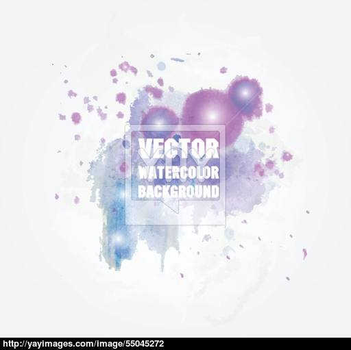 512x511 Violet Watercolor Splash. Vector Format For Your Design Vector