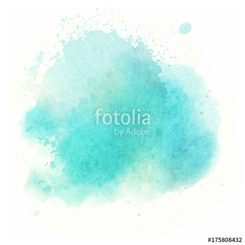 500x500 Blue Watercolor Splash Vector Painted Water Color Background