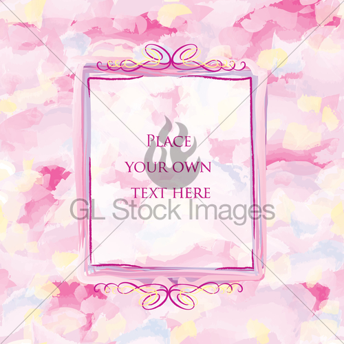 500x500 Splash Watercolor Background. Summer Holiday Card Wallpaper Gl