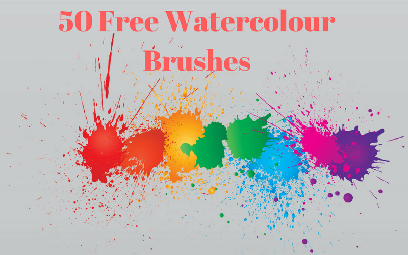 800x500 50 Awesome Watercolor Ink Splatter Brushes For Freegreedeals