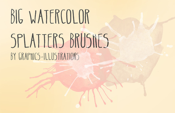 566x368 Paint Splatter Brushes Photoshop Brushes Download (2,412 Photoshop