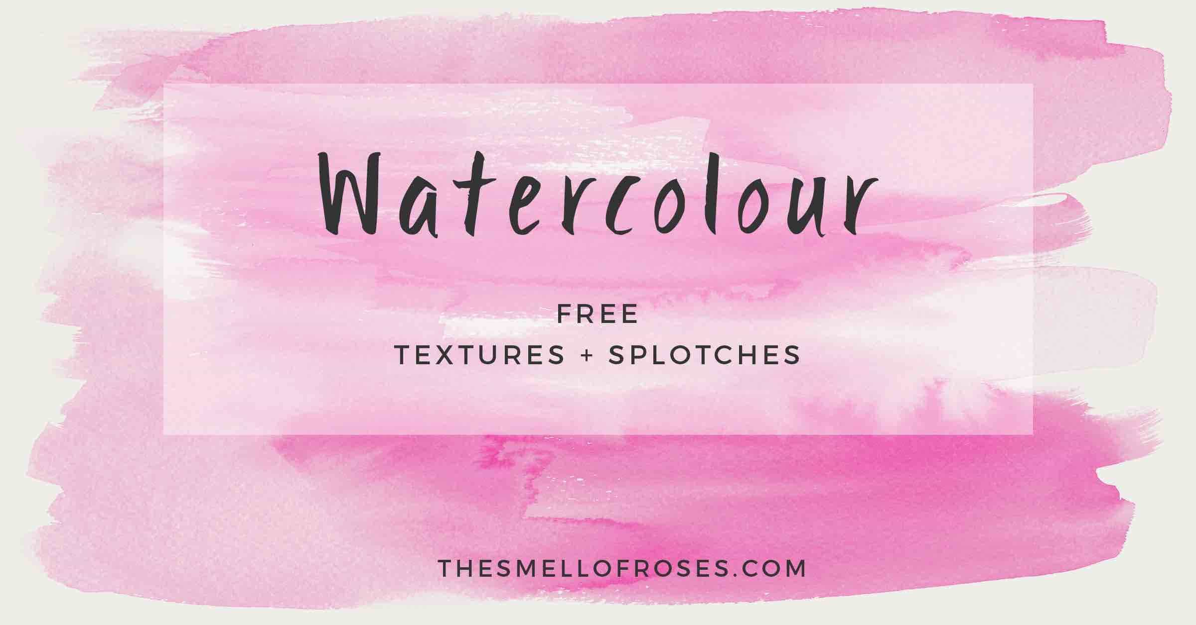 2400x1256 Free Hand Painted Watercolour Backgrounds