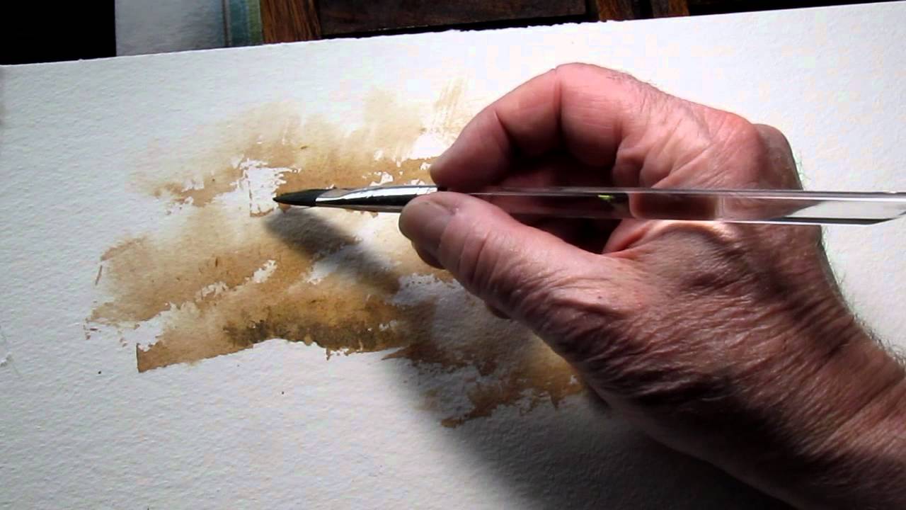 1280x720 Mini Demo Of Key Watercolor Technique (2) The Sponge