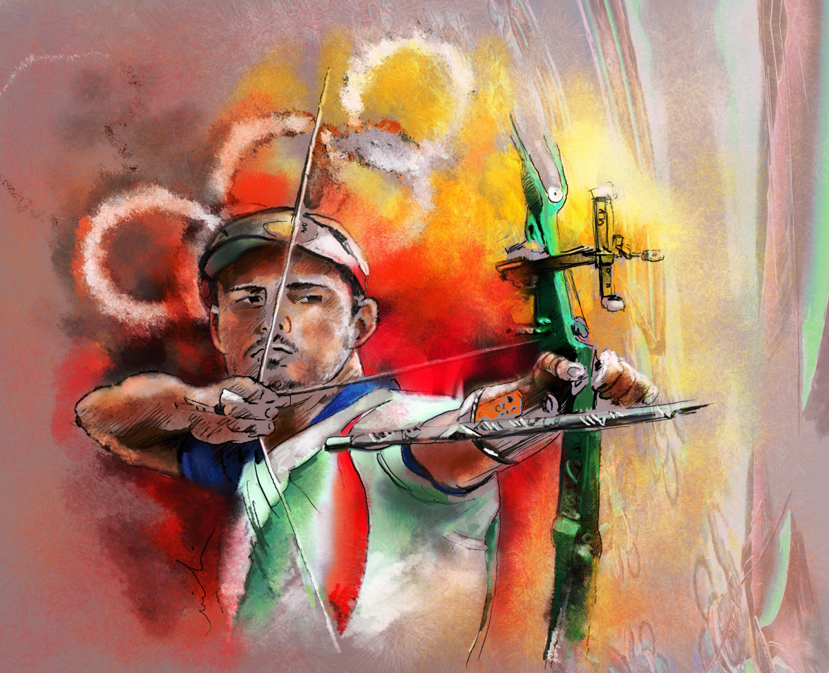 1200x974 Olympics Archery 03 (Miki De Goodaboom)