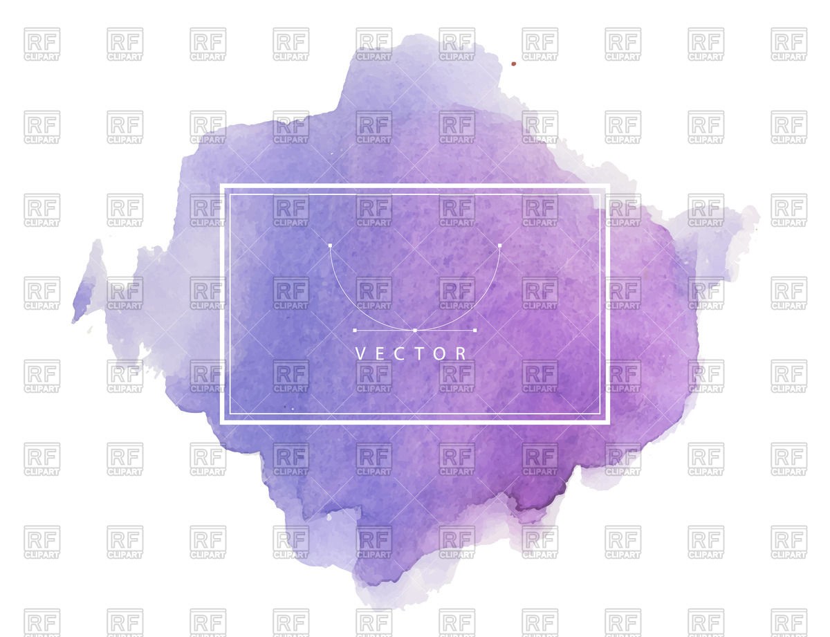 1200x921 Hand Painted Violet Watercolor Spot Download Royalty Free Vector