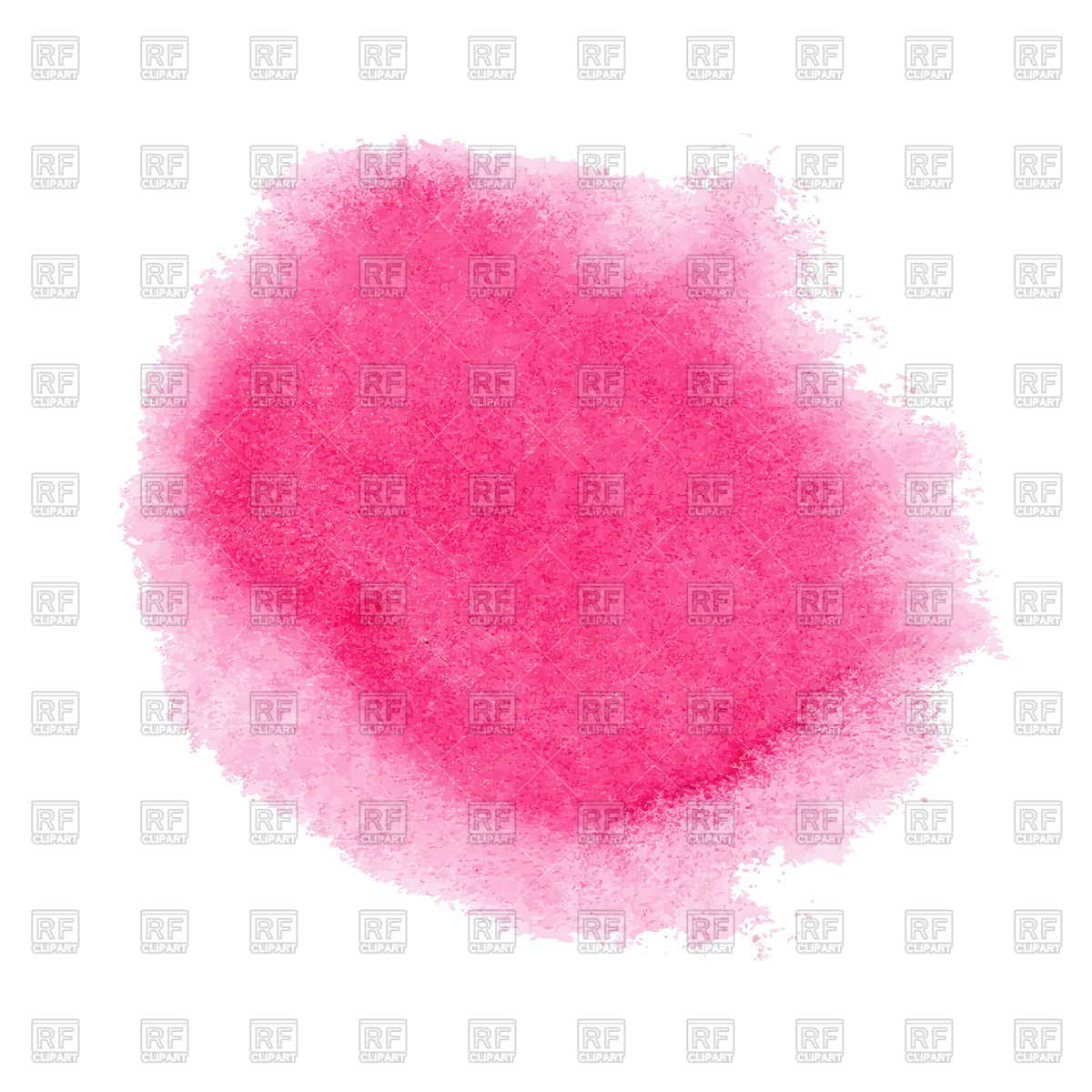 1200x1200 Pink Watercolor Spot Vector Image Vector Artwork Of Design