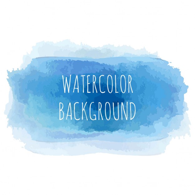 626x626 Blue Watercolor Spot Background Vector Free Download