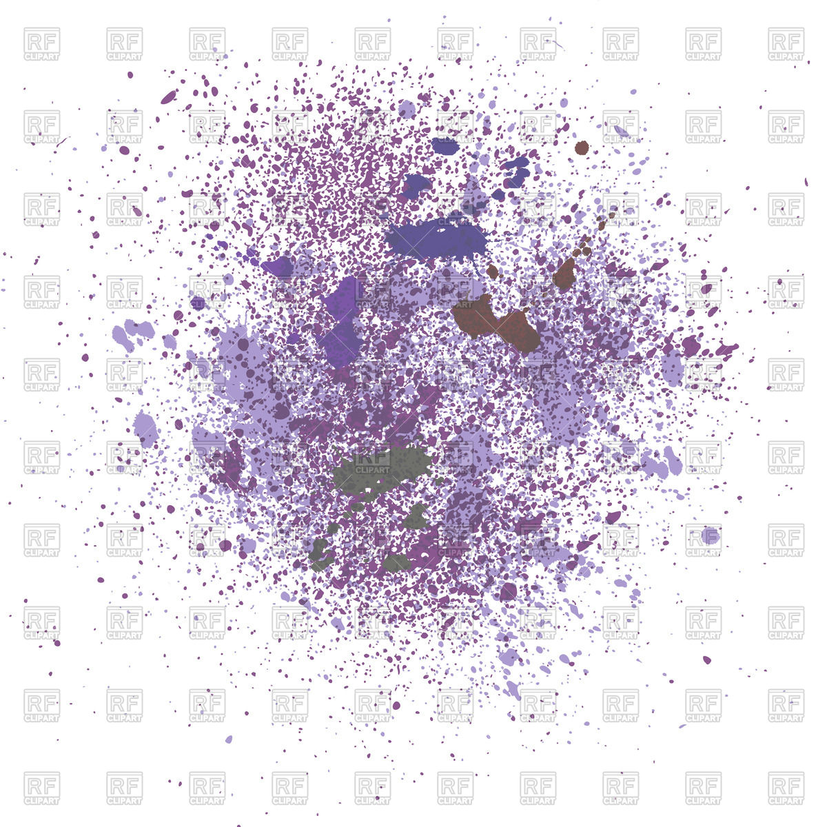 1200x1200 Violet Watercolor Spray Vector Image Vector Artwork Of