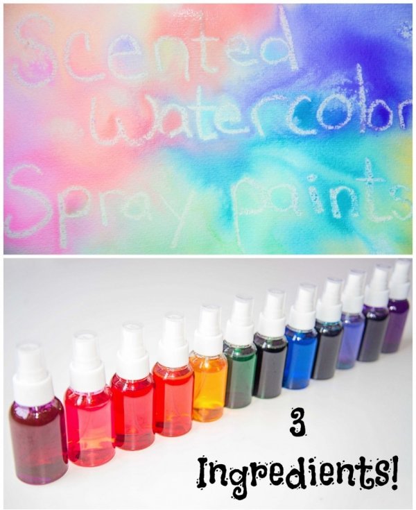 600x735 Diy Scented Liquid Watercolor Spray Paints