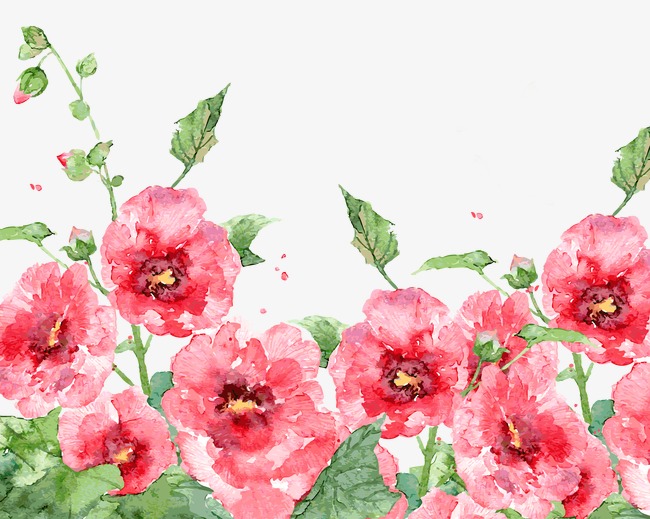 650x519 Watercolor Spring Flowers, Watercolor, Spring Png And Psd File For