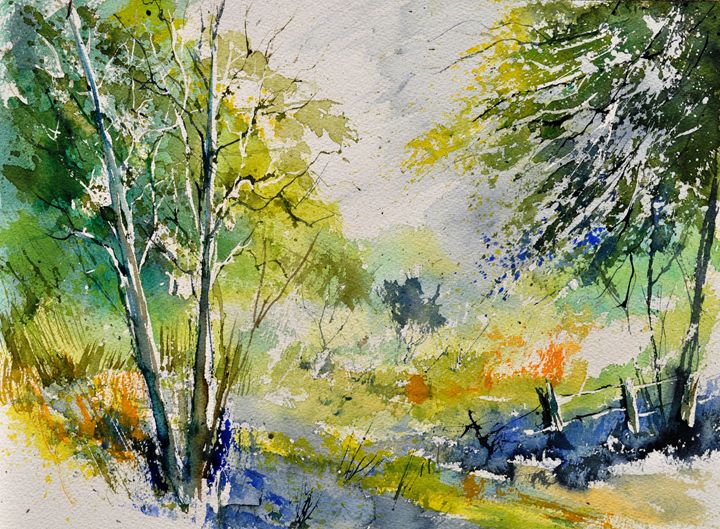720x529 Watercolor Spring