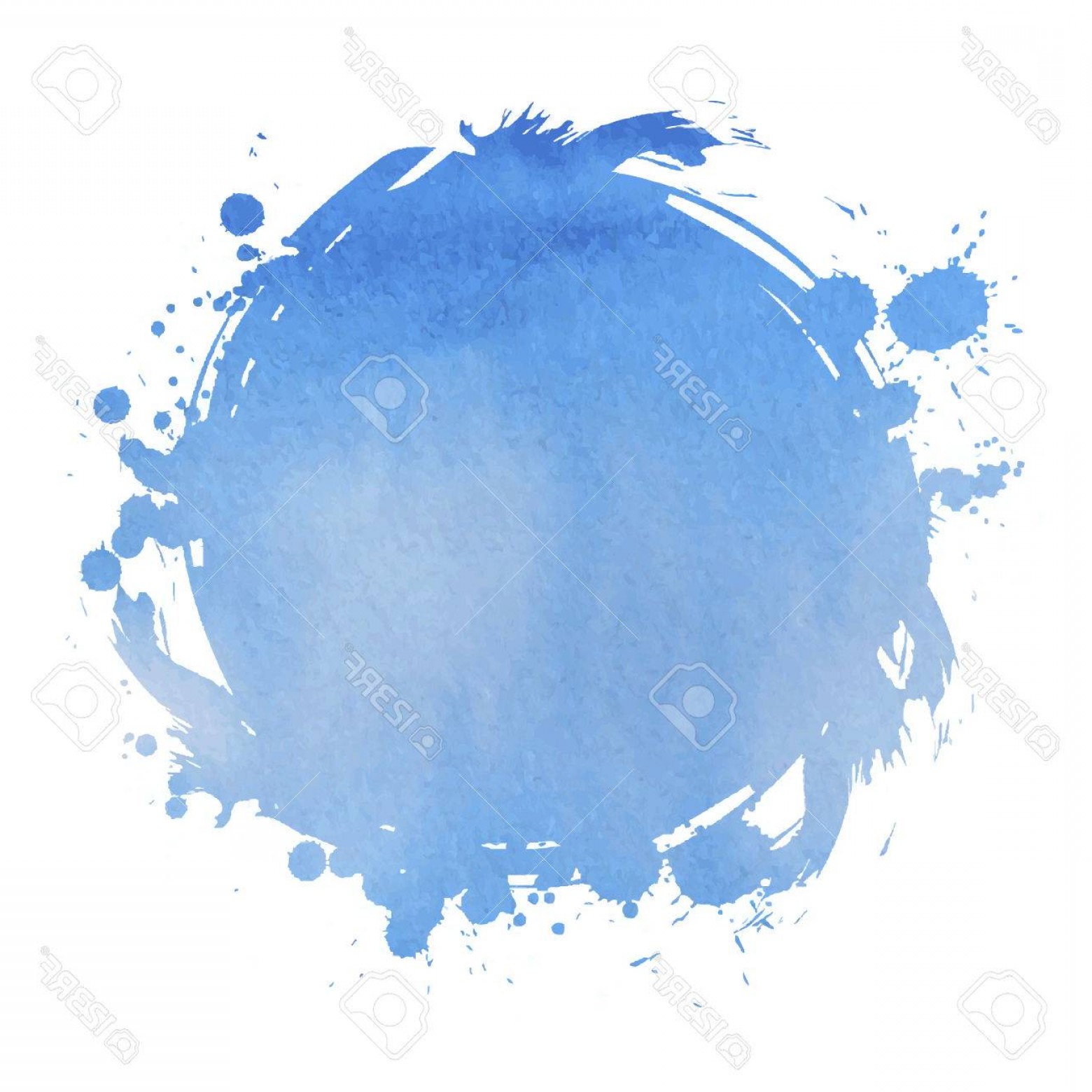 1560x1560 Photostock Vector Blue Square Abstract Stylish Watercolor