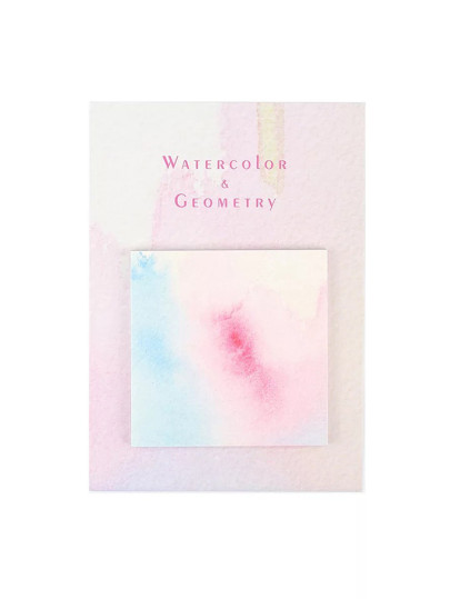 405x539 Square Watercolor Memo Sticker 30sheetsfor Women Romwe