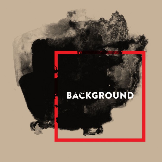 626x626 Watercolor Background With Red Square Vector Free Download