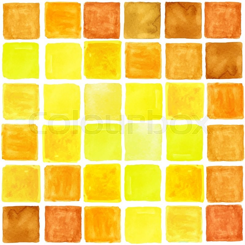 800x800 Watercolor Geometric Abstract Seamless Pattern Background