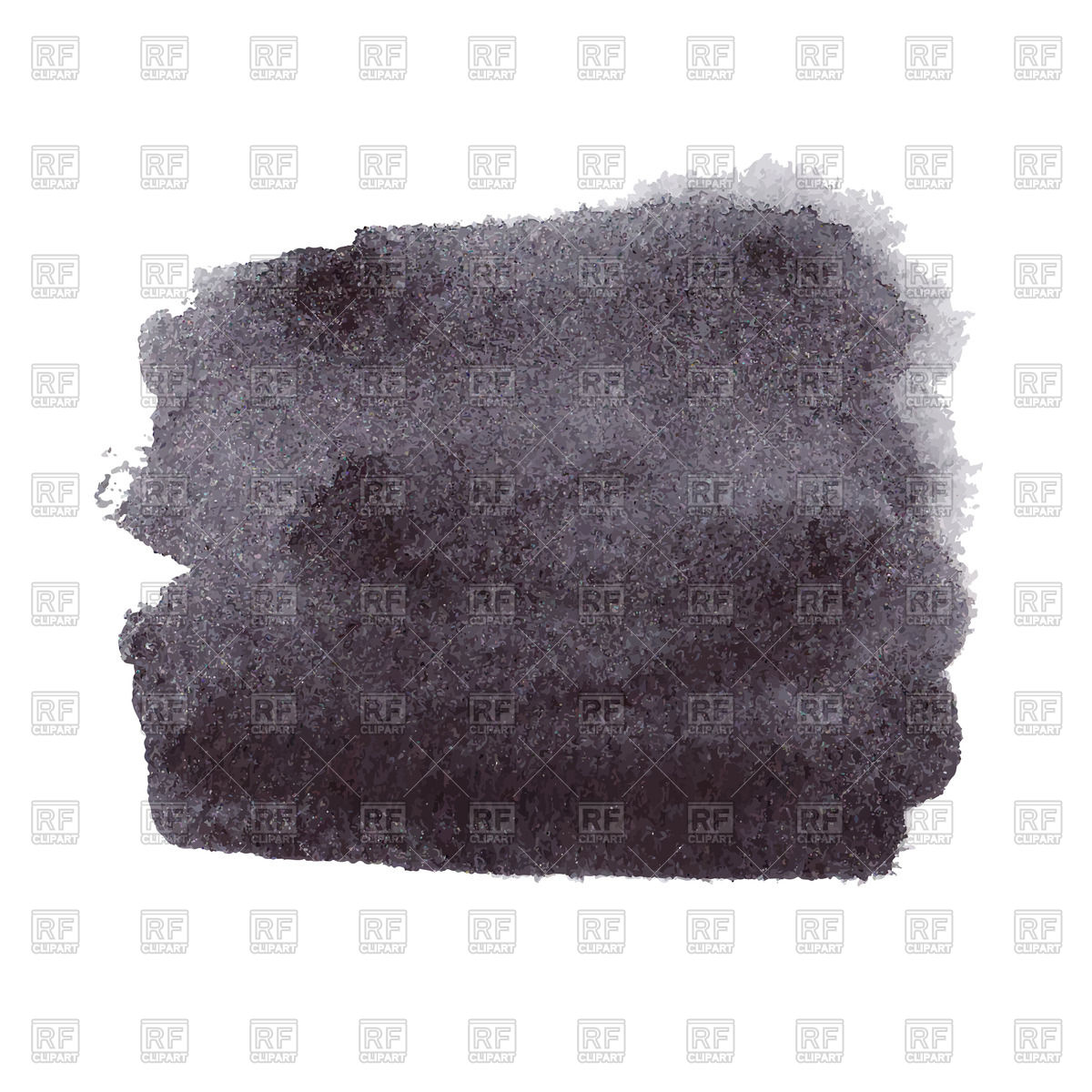 1200x1200 Black Watercolor Square Spot Vector Image Vector Artwork Of