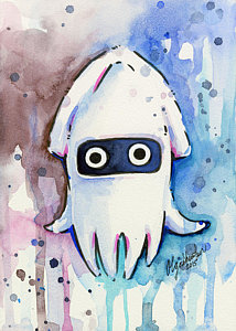 214x300 Squid Paintings Fine Art America