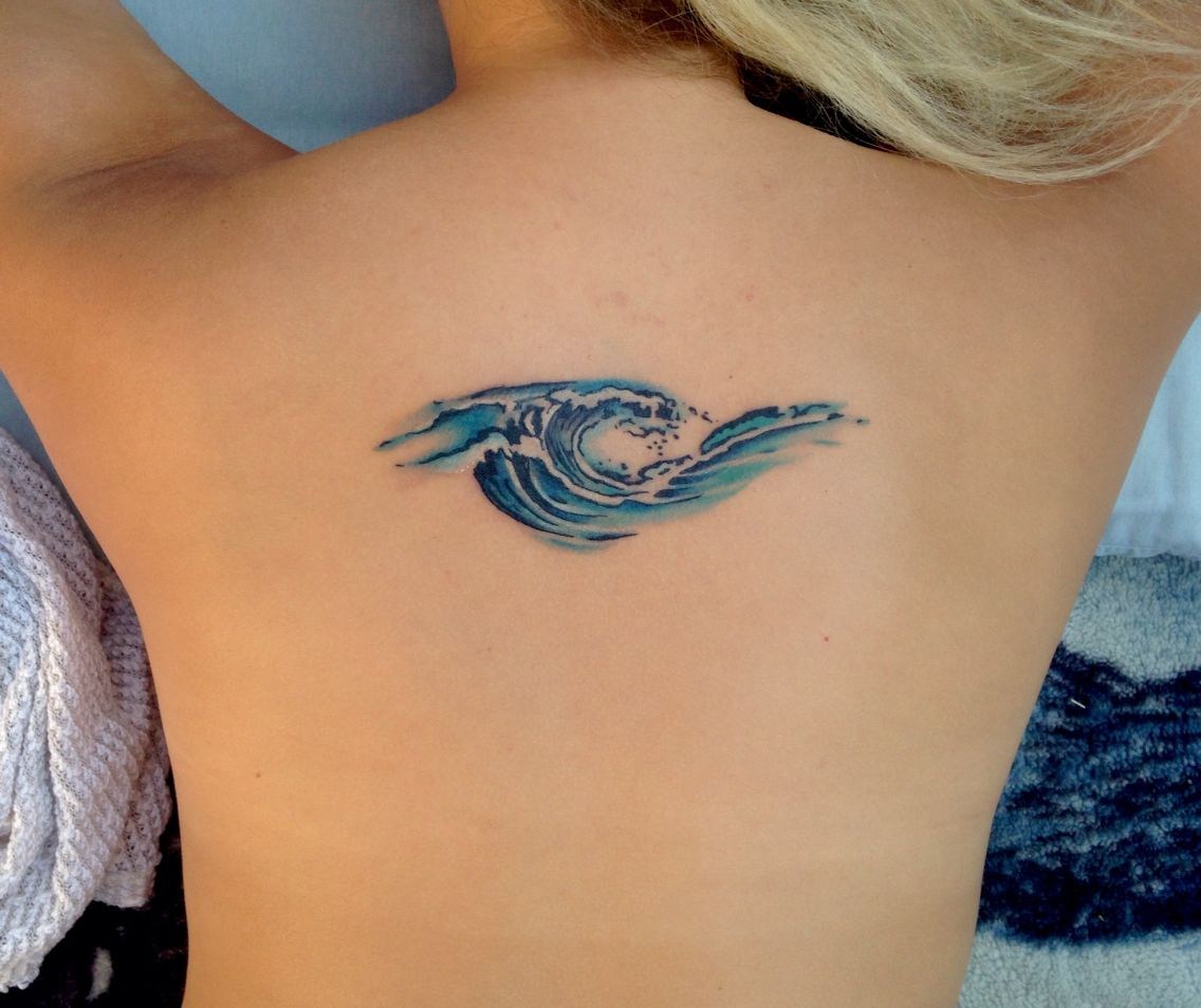 1136x954 Watercolor Tattoo Healing Process Ocean Tattoo Water