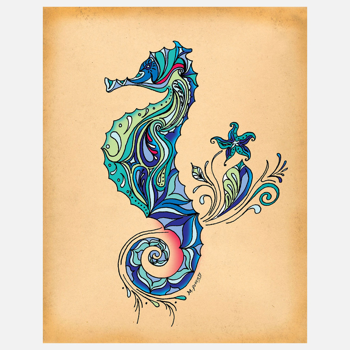 1200x1200 Sea Creature Sea Horse Tattoo Designs And Pictures