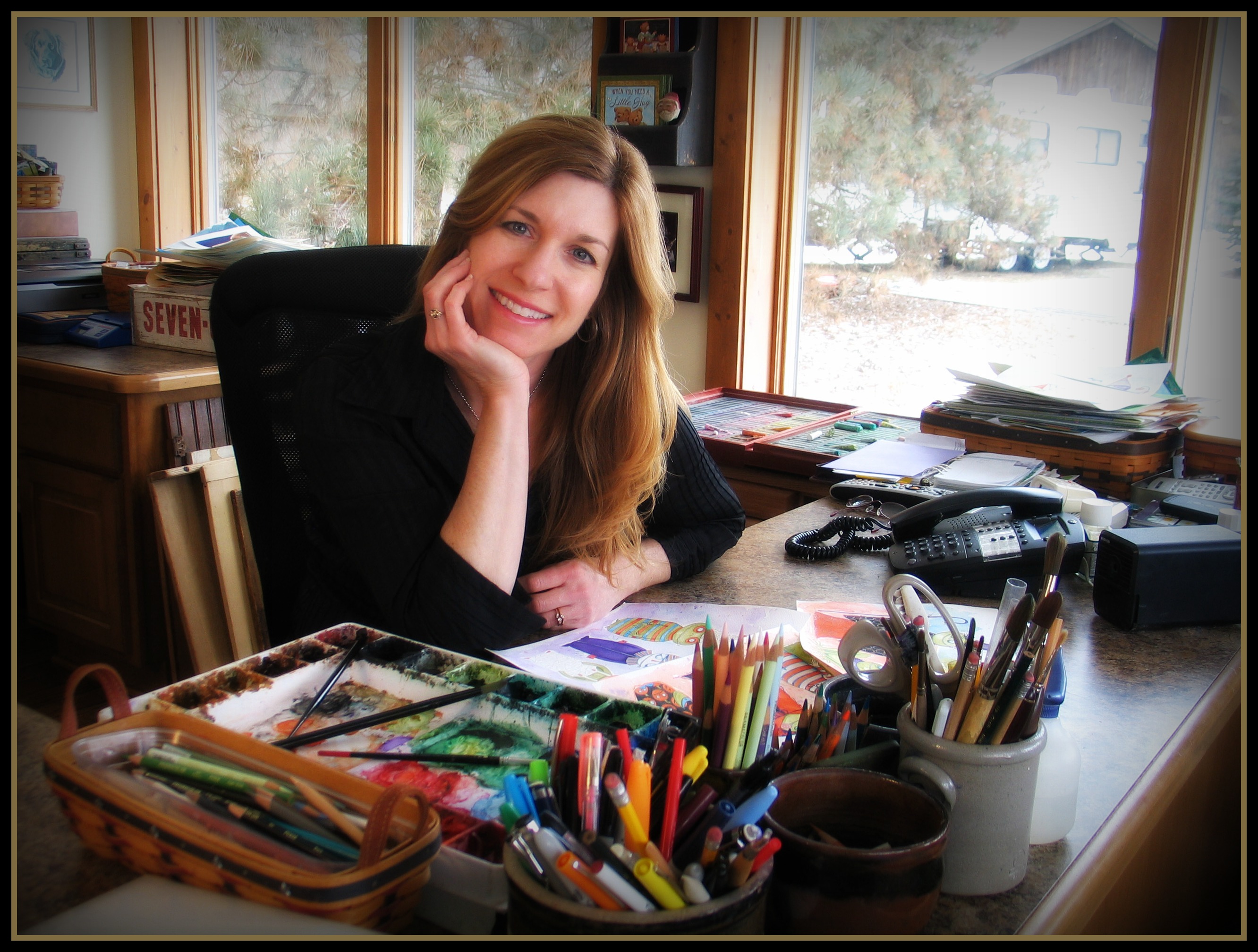 2664x2016 Me @ My Watercolor Station Picnik Teresakogut