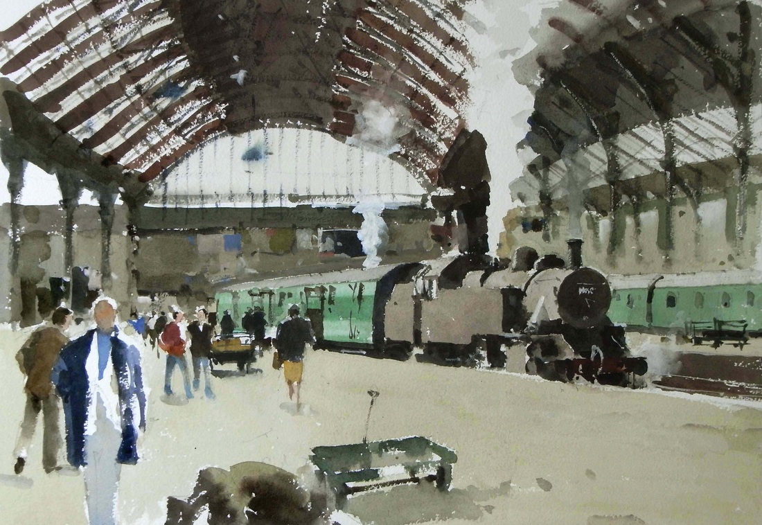 1100x758 Art Of Watercolor John Yardley. Interview.