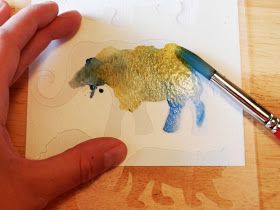 280x210 Watercolor Stencil Art Watercolor Watercolour