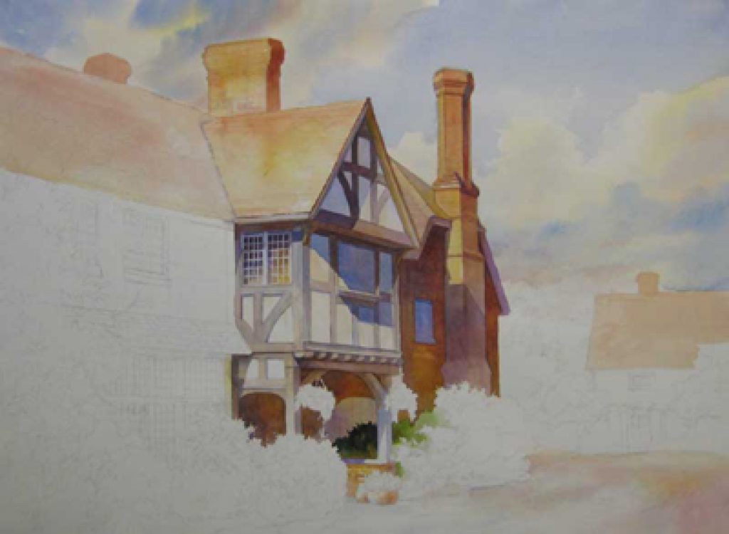 1024x750 Watercolor Painting Demonstration Step By Step Painting Techniques