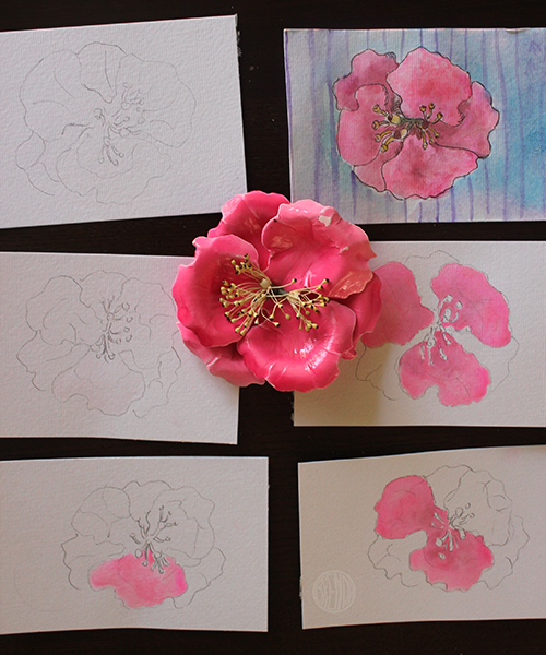 500x600 How To Watercolor In Six Easy So She Said. Secret Agent