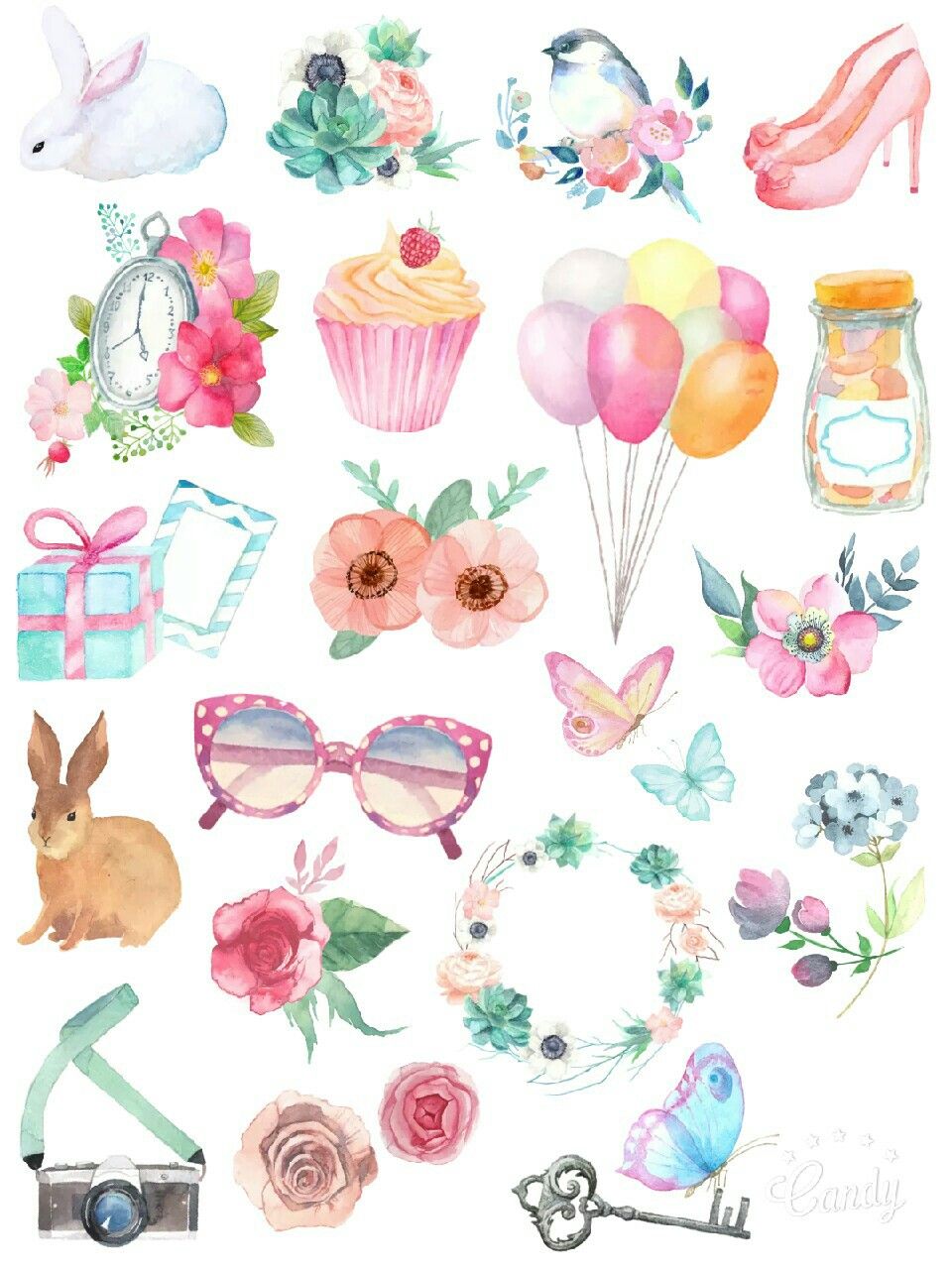 960x1280 Pin By Tessa Tessa1919 On Stickers Planners, Gardens