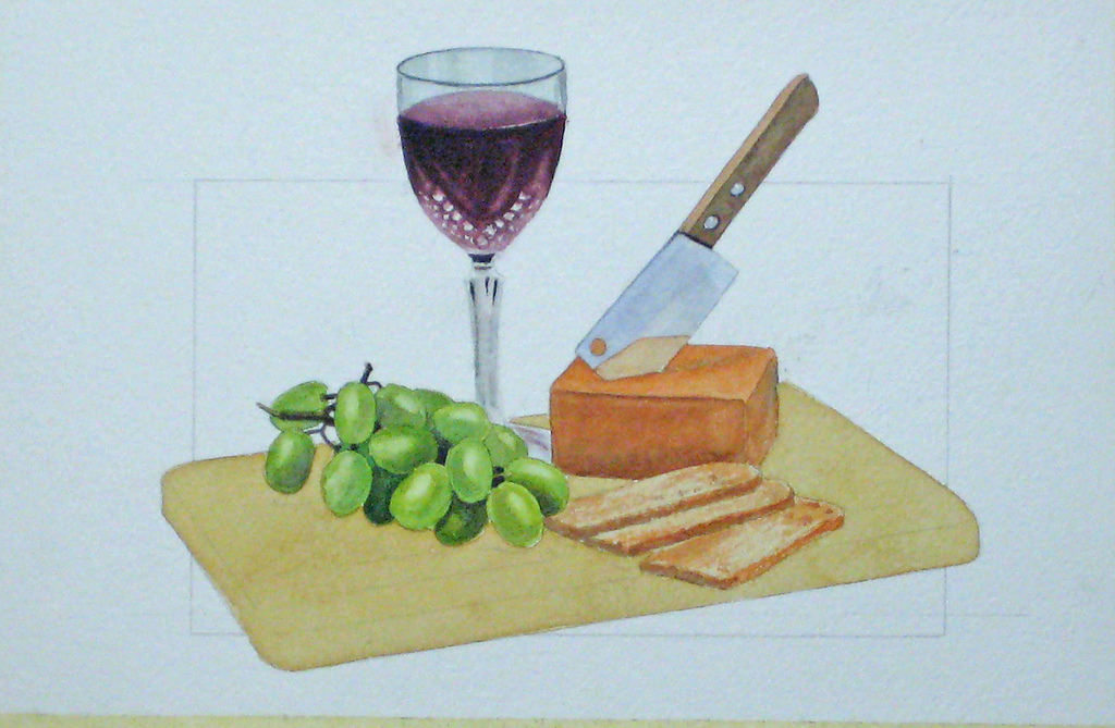 1024x669 How To Paint A Still Life In Watercolour