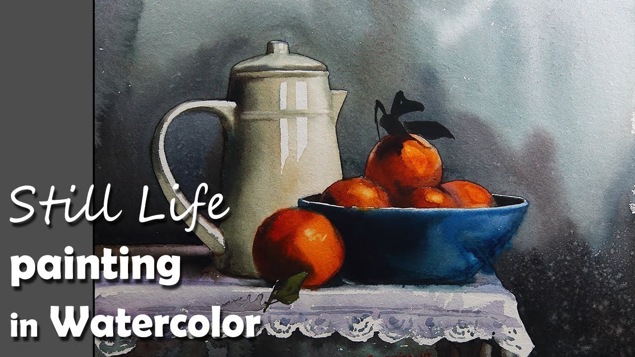 1280x720 Painting A Realistic Still Life In Watercolor Episode 2