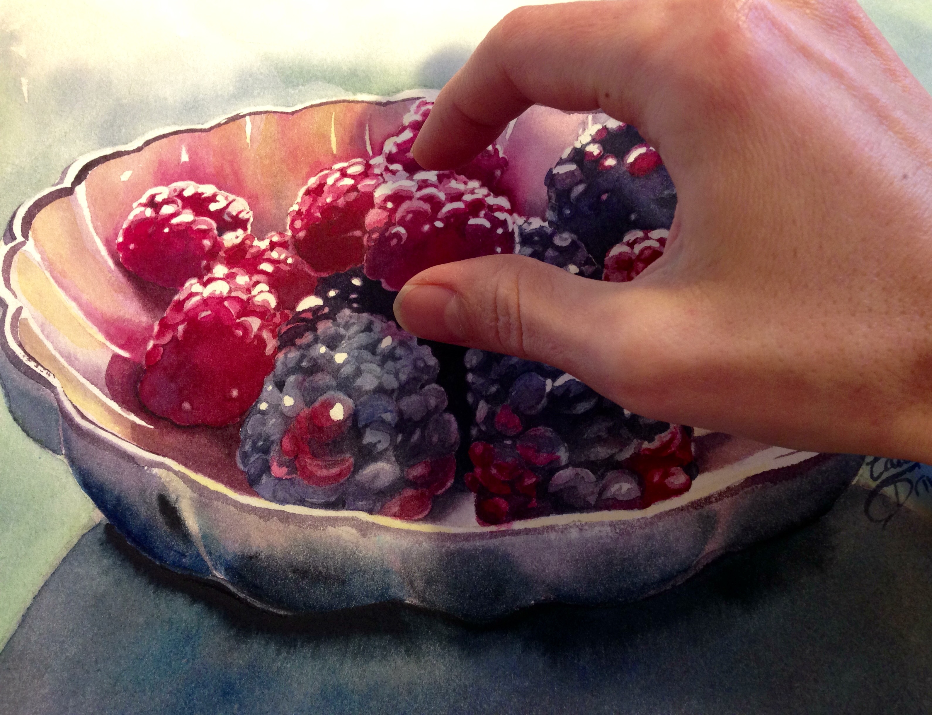 3180x2442 The 3 Keys To Realistic Watercolor Still Life Paintings