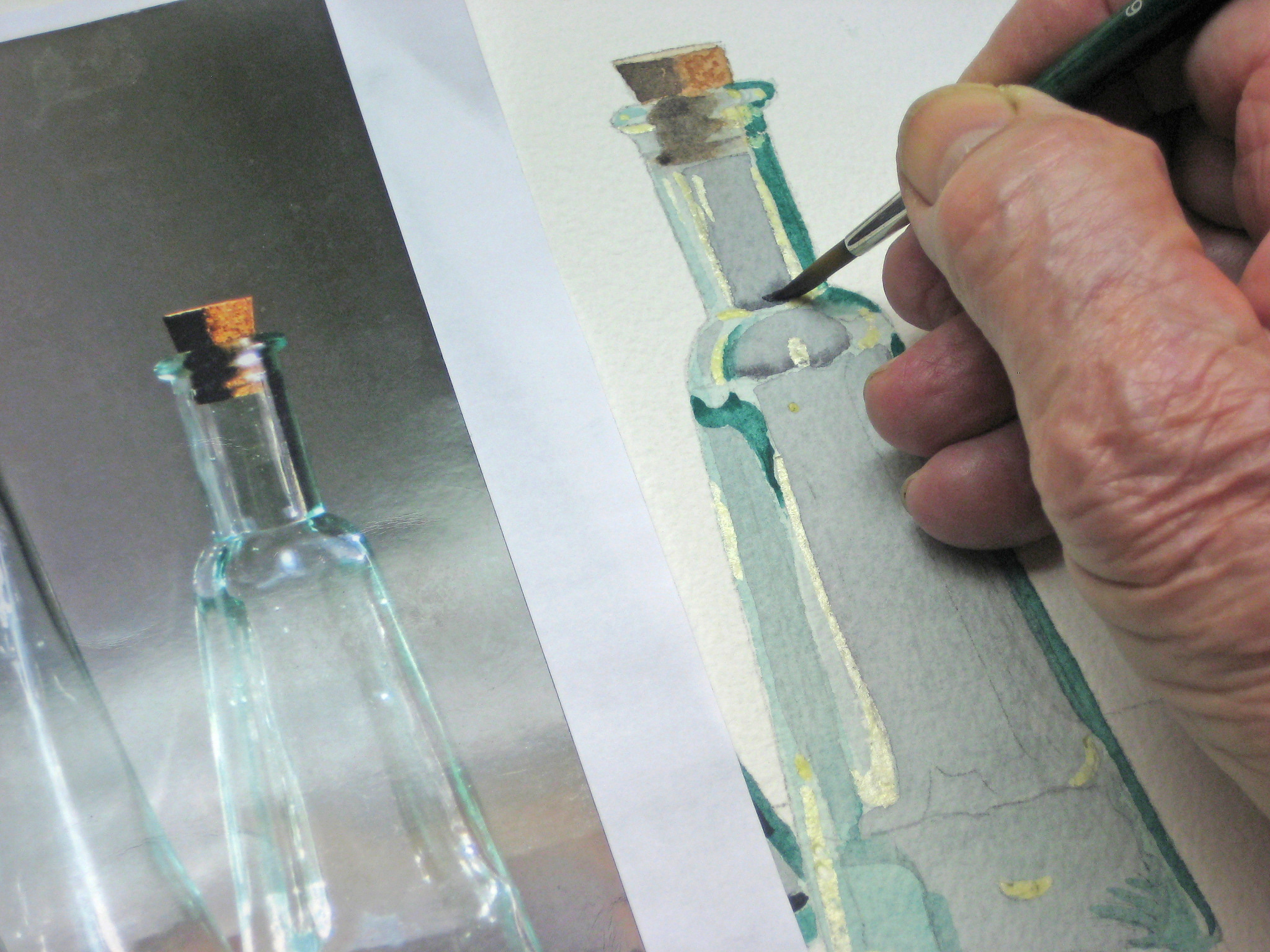 2048x1536 Green Bottles