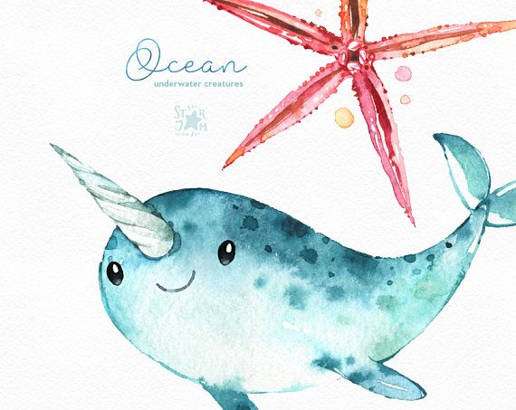 Watercolor Stingray