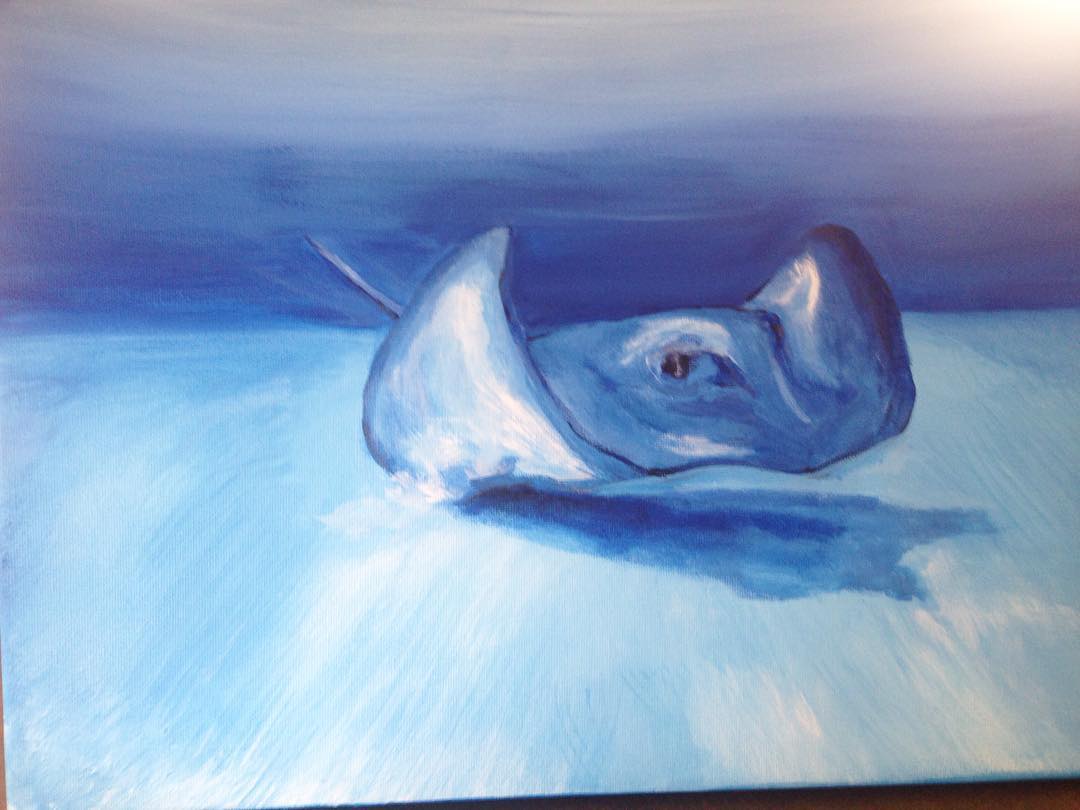 1080x810 Stingraypainting