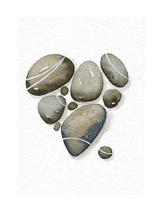 Watercolor Stone