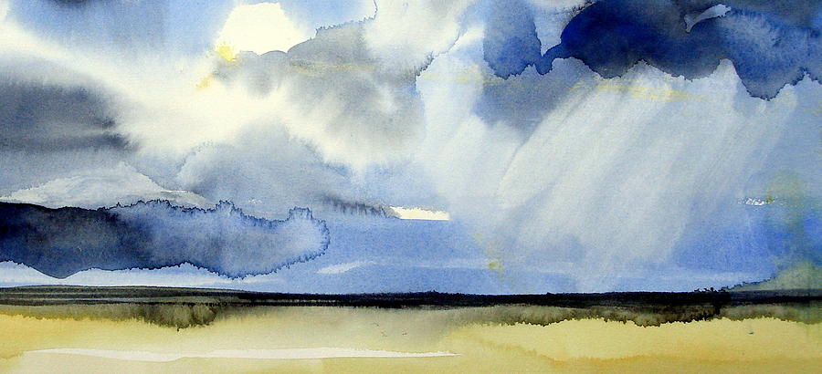 900x410 Painting Storm Clouds In Watercolor