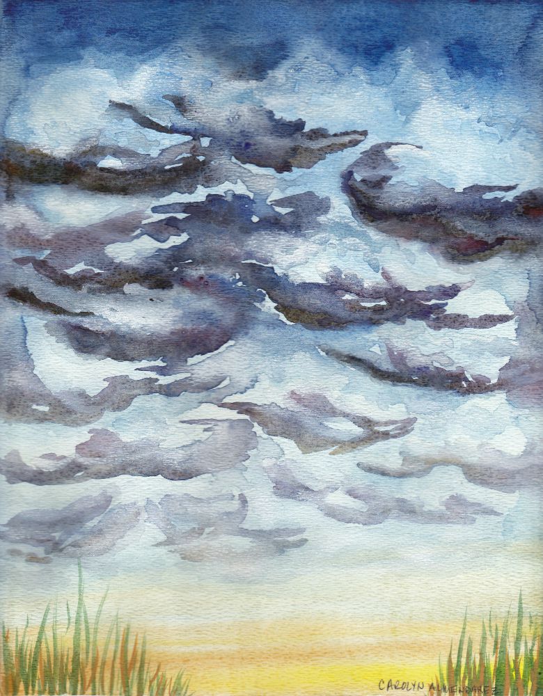 780x1000 Storm Clouds Carolyn Almendarez Art