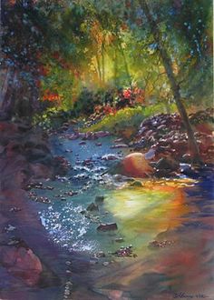 Watercolor Stream