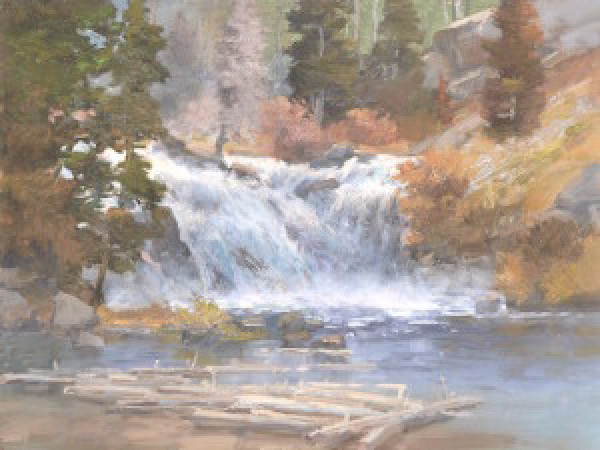 600x450 Landscape Oil Painting How To Paint A Waterfall Amp Rocks