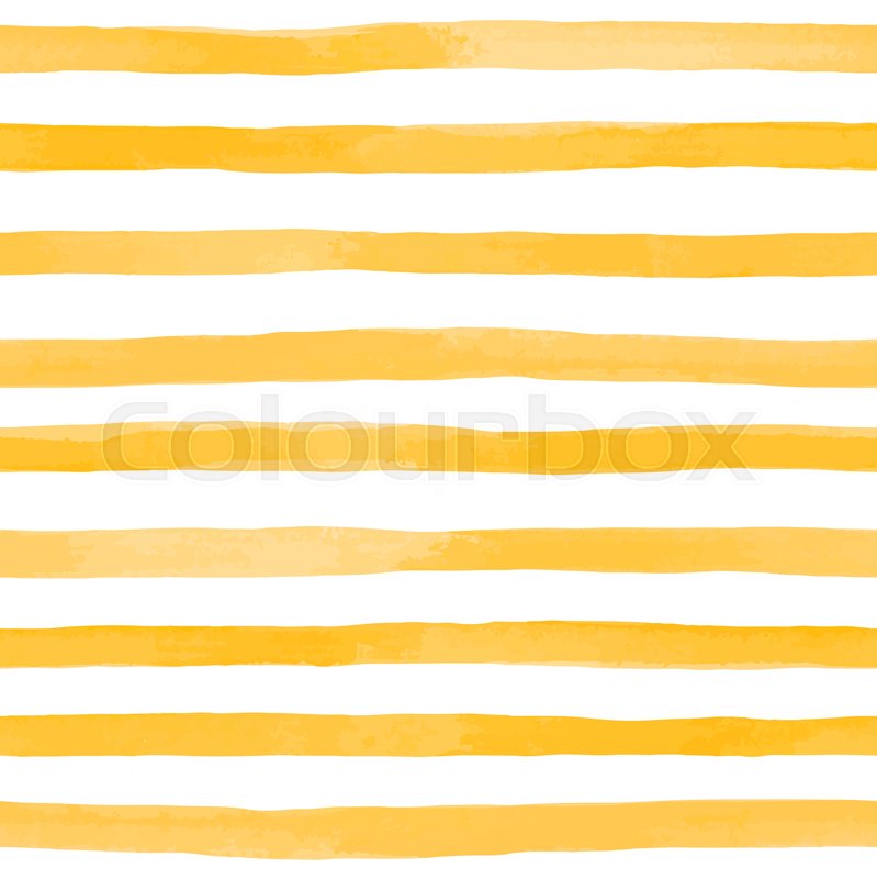 799x800 Beautiful Seamless Pattern With Orange Yellow Watercolor Stripes