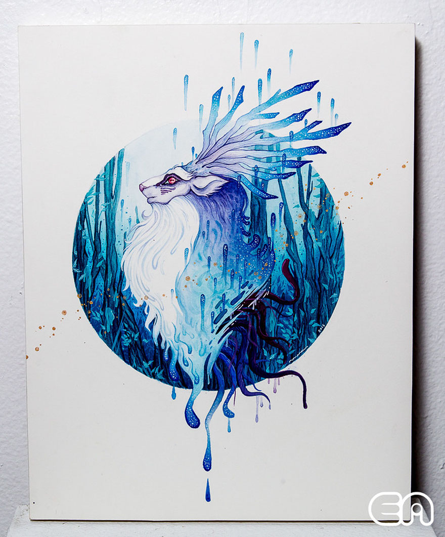 Watercolor Studio Ghibli