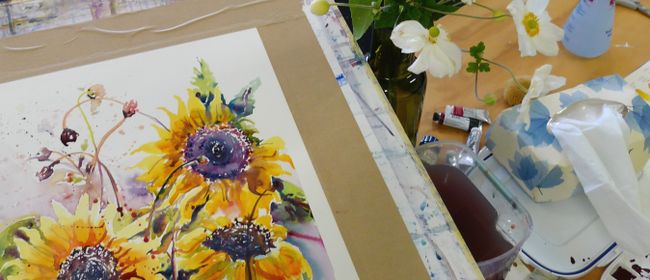 650x280 Watercolours Modern Florals