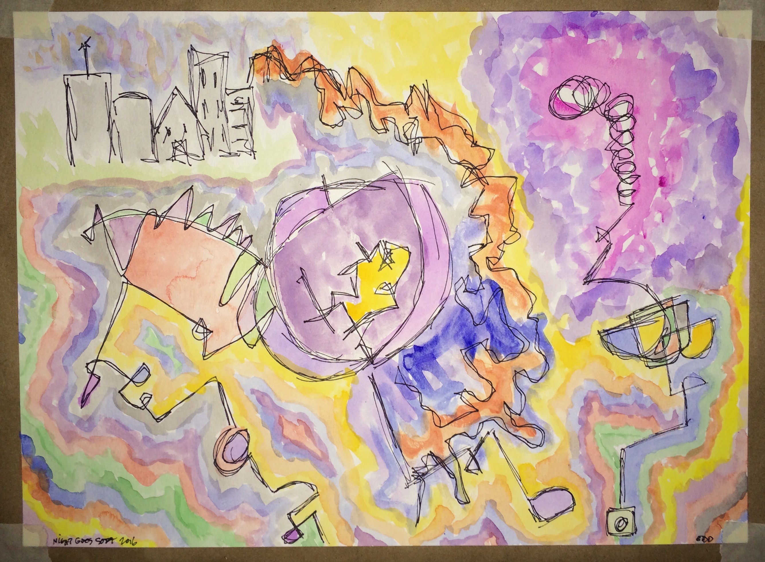 2668x1962 Watercolor Simple Thoughts About Life Amp Stuff